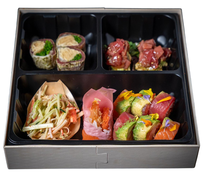 Roasted Shrimp Bento